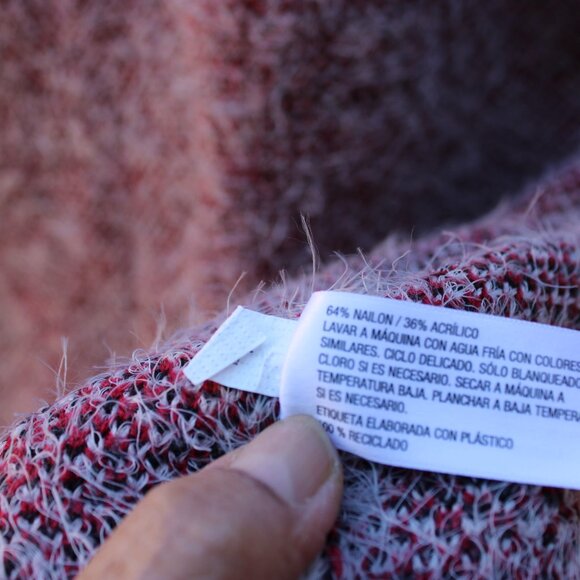 KNOX ROSE Women Fuzzy Open Cardigan Sweater SZ M Fairy Boho Indie - Picture 10 of 10